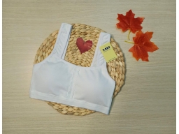 ÁO LÁ SAKI 038 - MÀU TRẮNG ÁO LÁ SAKI 038 - MÀU TRẮNG